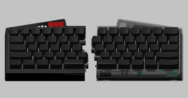 Semi-transparent CAD photo