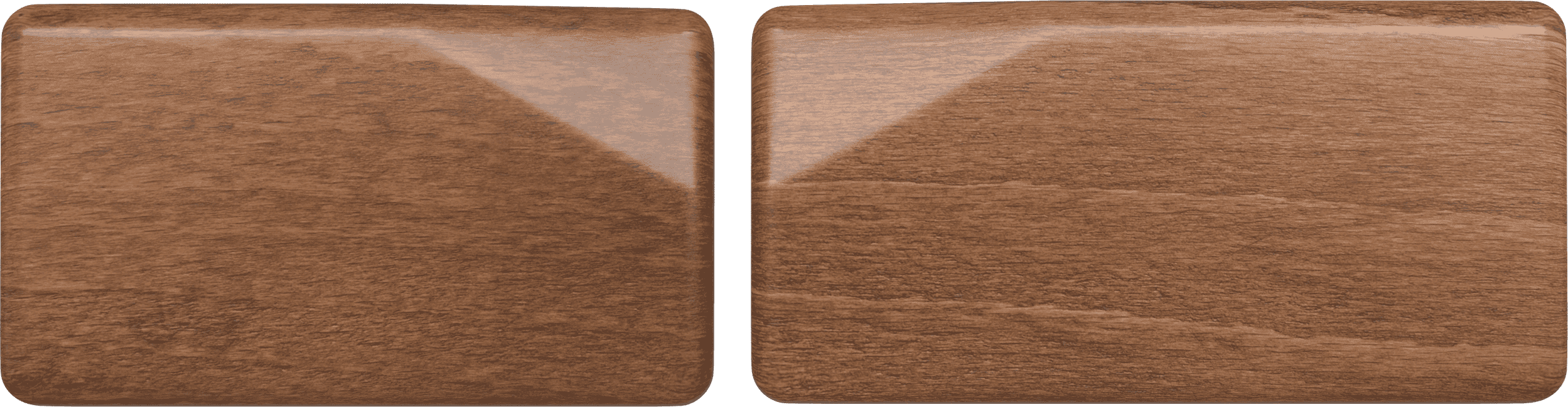 UHK 60 Wooden Palm Pads
