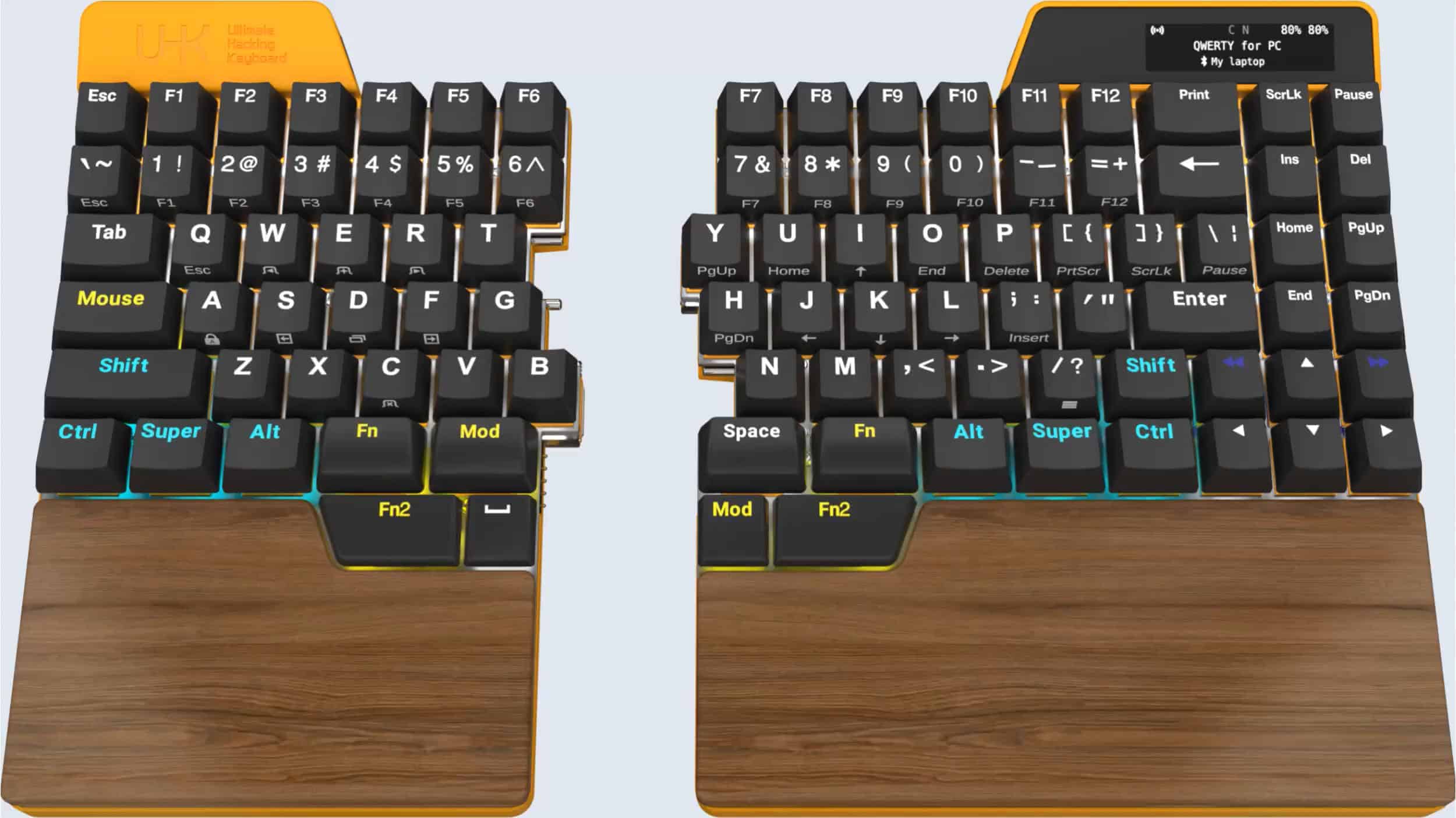 や*る様 ultimate hacking keyboard 80 モジュール2 UHK 80 - Ultimate Hacking Keyboard