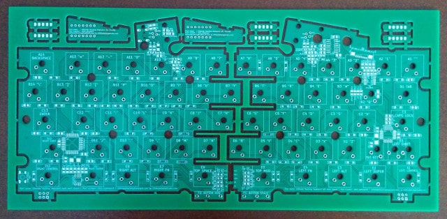 UHK prototype PCB