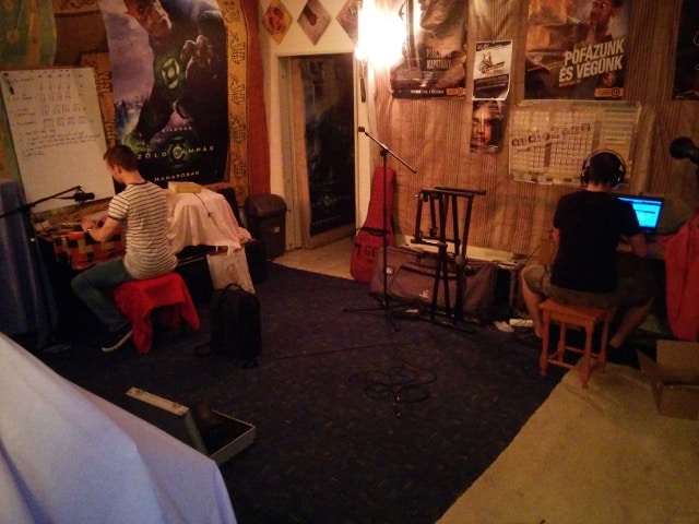 Recording switch sound